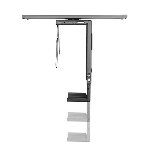 CPU mounting bracket swivel and slide