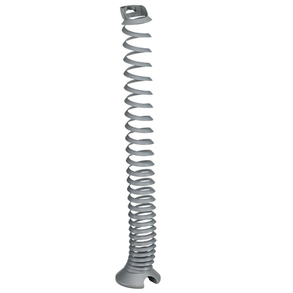 spiral cable riser in black or grey
