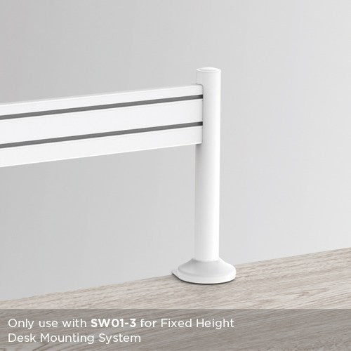 Slat wall system Poles