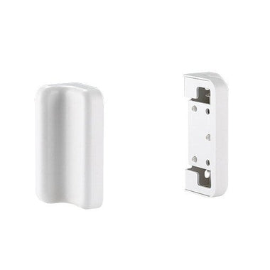 Slat wall wall mounting brackets